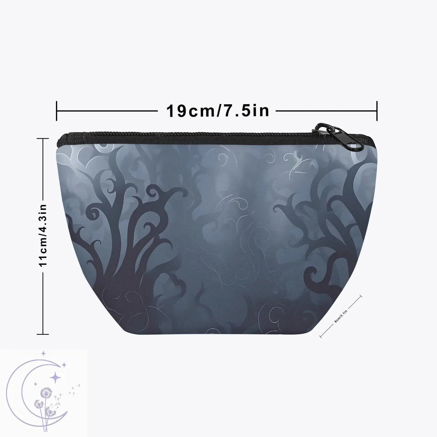 Ethereal Vineyard Mist Cosmetic Bag 