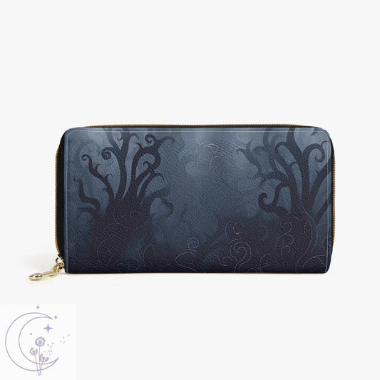 Ethereal Vineyard Mist Zipper Purse 