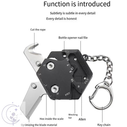 Hexagon Screwdriver Keychain 