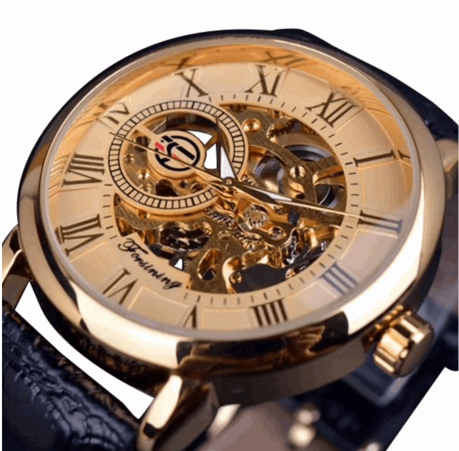 Men Luxury Brand Watch Golden