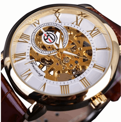 Men Luxury Brand Watch Brown