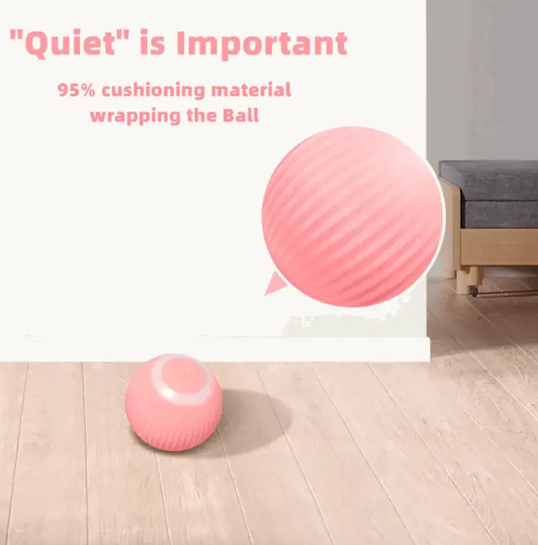 Smart Cat Ball Toys Pink
