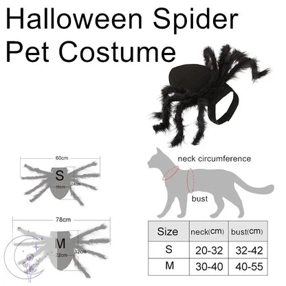 Spider Costume for Pets 