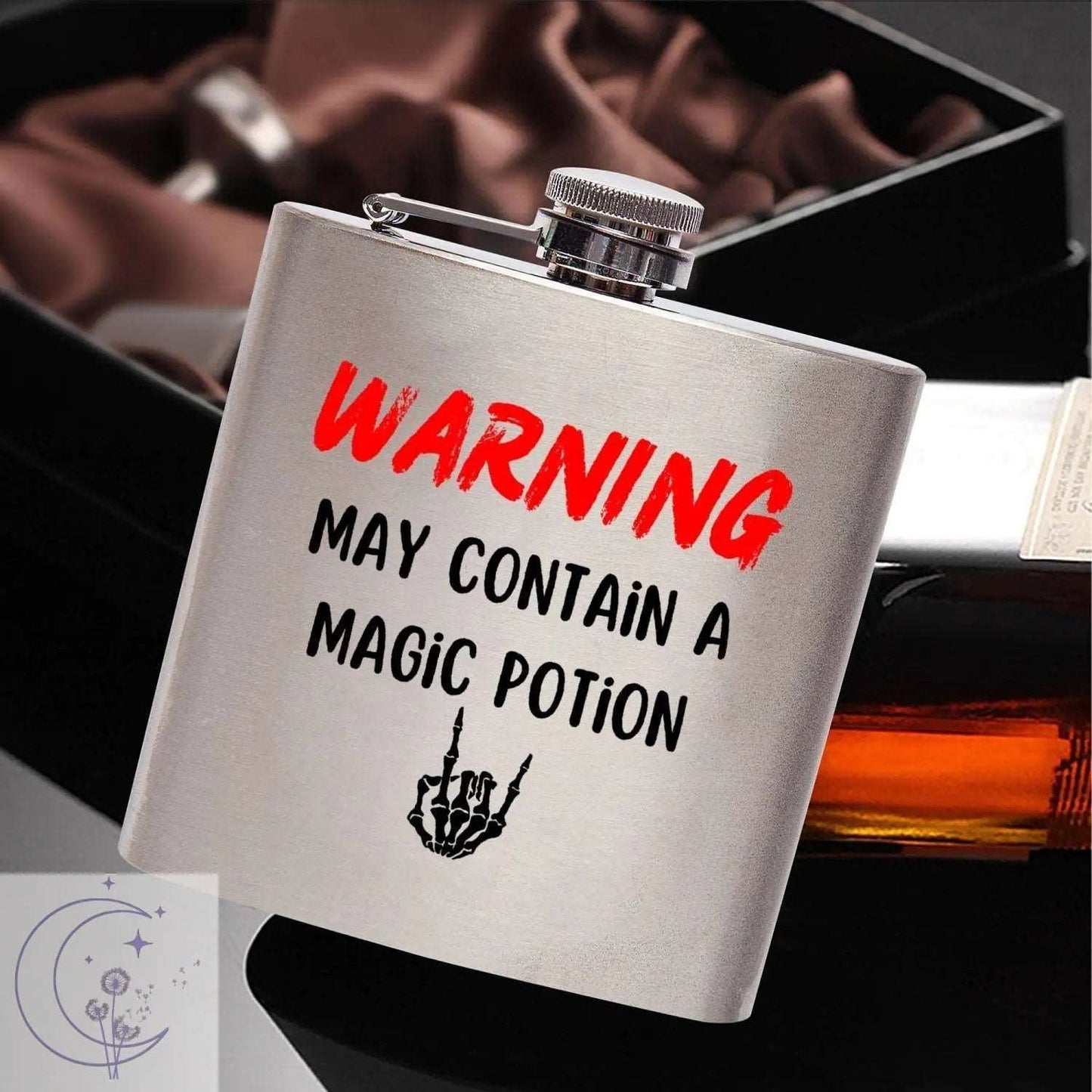 Stainless Steel Hip Flask - Unleash the Magic!