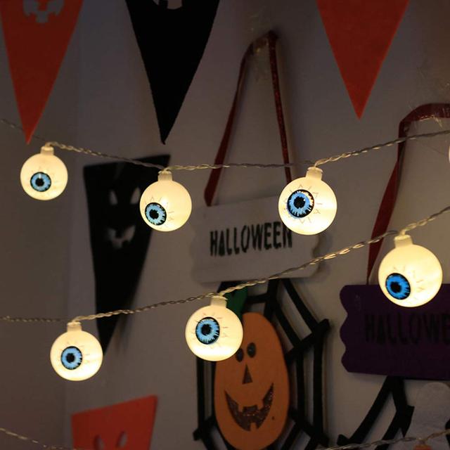 LED Halloween Light eyeball lights 3M 20leds